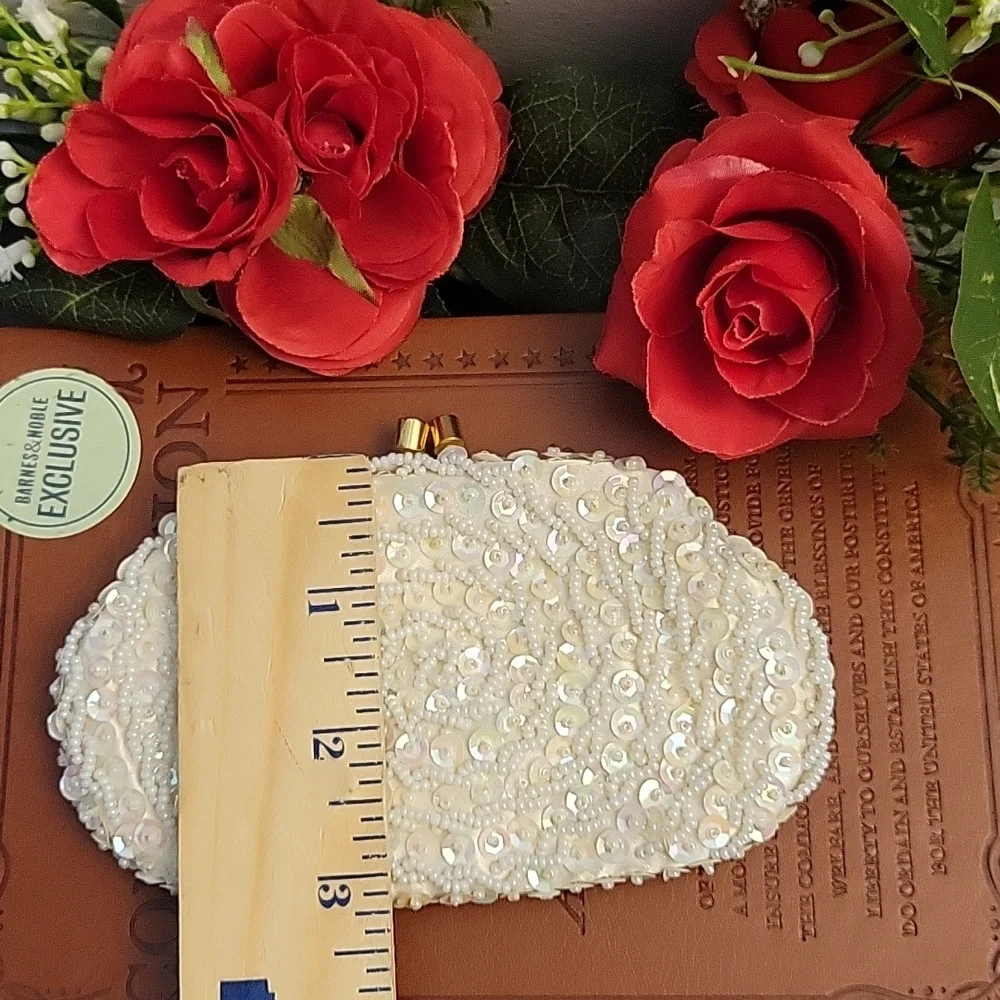 N/A beaded sequined